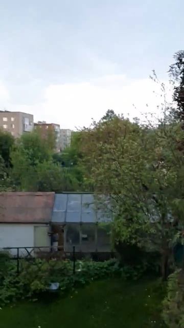 Ливень пронёсся по Подмосковью после жаркого дня