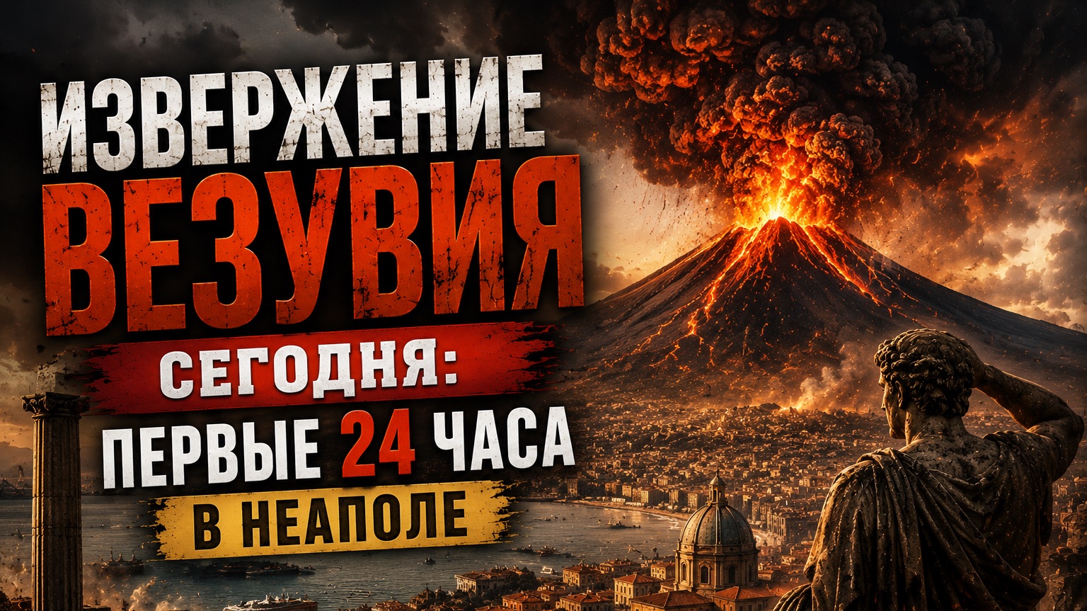 Извержение Везувия сегодня: первые 24 часа в Неаполе | Документальный Фильм