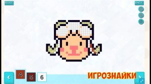 Пиксельная раскраска для детей