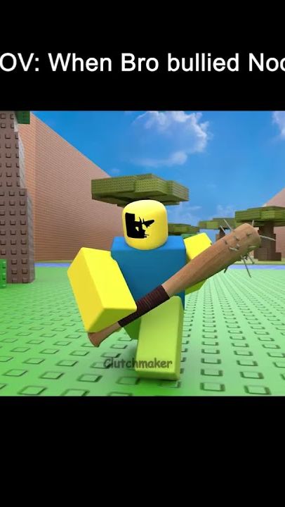 POV: When Bro Bullied Noob In Kick A Lucky Block💀