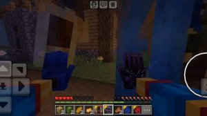 играю в майн с родом на Поппи плейтайм
