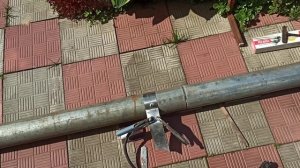Как просто закрепить массу сварки на толстой трубе