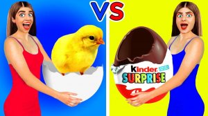 ШОКОЛАДНАЯ ЕДА ПРОТИВ ОБЫЧНОЙ ЧЕЛЛЕНДЖ #2 от BooBoom Challenge
