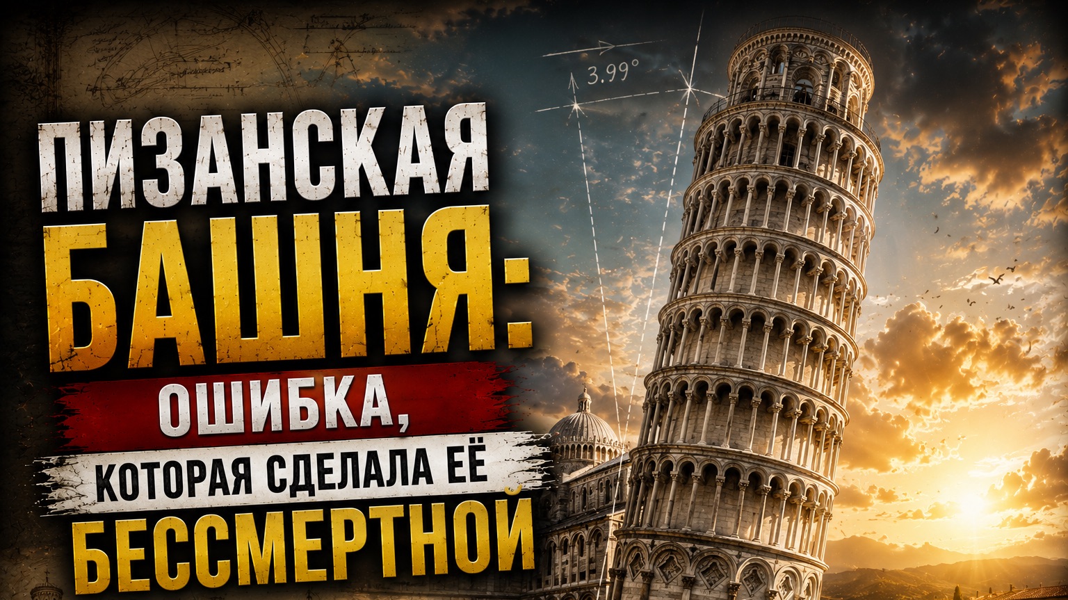 Пизанская Башня: Ошибка, которая сделала её бессмертной | Документальный Фильм