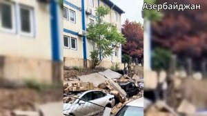 Ураган в Узбекистане! Пылевая буря сносит крыши с домов! Ужасные наводнения в Азербайджане! Сегодня