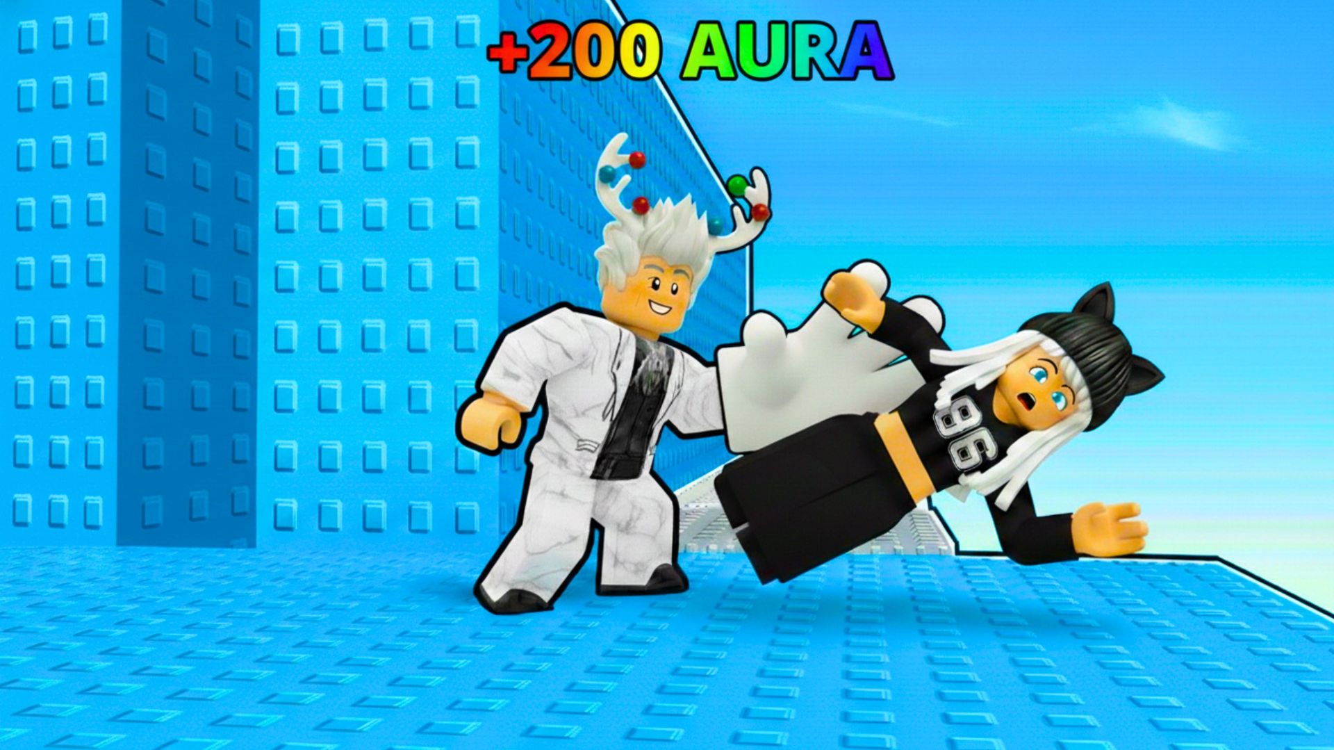 Играю в Aura Edit Tower в Roblox| VladiHi