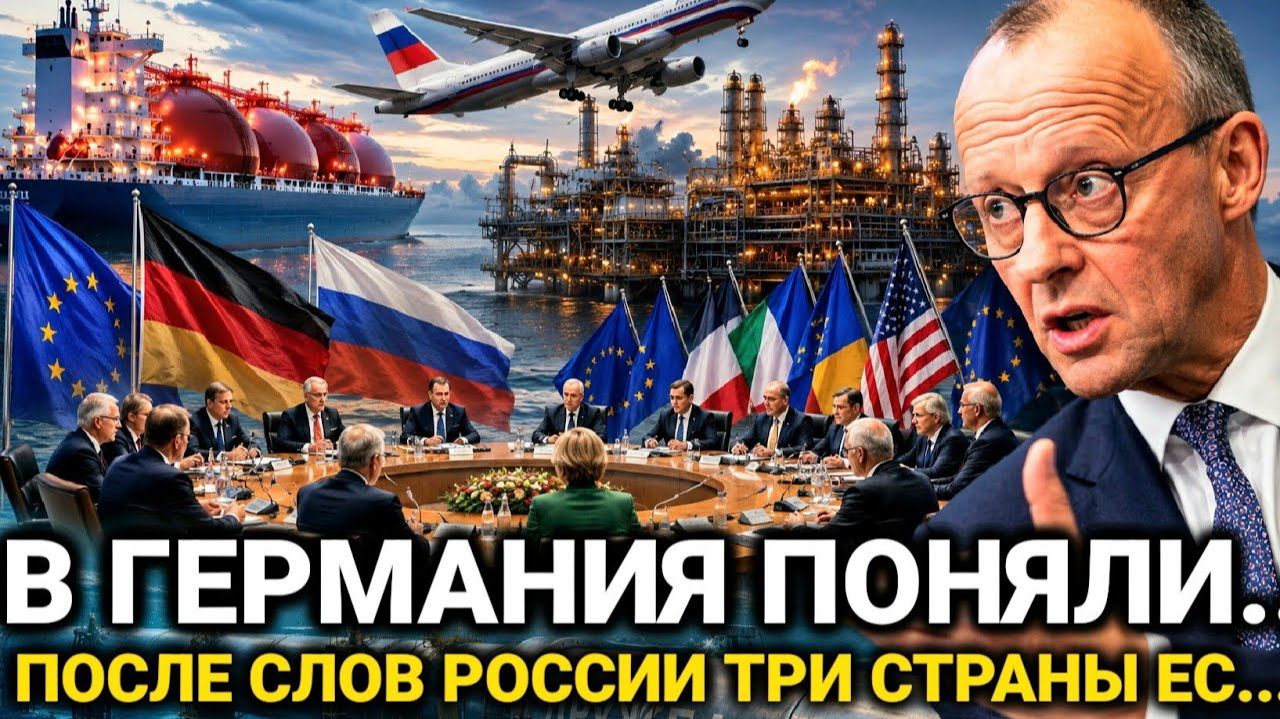 Германия Попросила Обсудить Это С Россией…Европа Снова Заговорила О...Последние новости...