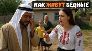 УКРАИНКА ПОКАЗАЛА ШЕЙХУ, КАК ЖИВУТ БЕДНЫЕ — И ОН ЗАПЛАКАЛ!