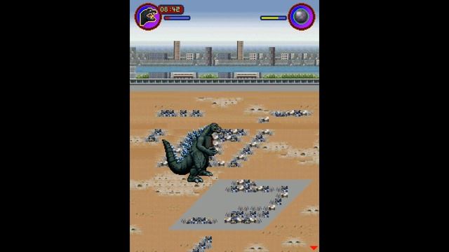 Godzilla: Monster Mayhem JAVA GAME (Indiagames 2007) FULL WALKTHROUGH смотреть онлайн