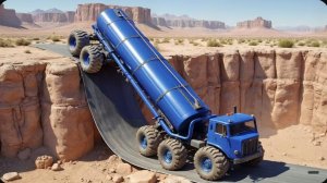 Автомобили против недостроенной дороги: Безумный челлендж в BeamNG Drive!