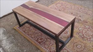 журнальный столик из кедра .... coffee table