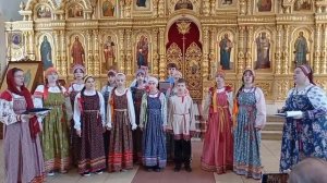 Тропарь Пасхи на языках_ансамбль Отрада