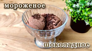 Шоколадное мороженое из трёх ингредиентов