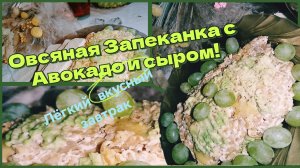 ОВСЯНАЯ ЗАПЕКАНКА С АВОКАДО 🥑 И СЫРОМ🧀‼️ВКУСНО И ПОЛЕЗНО ‼️🌹🌹🌹