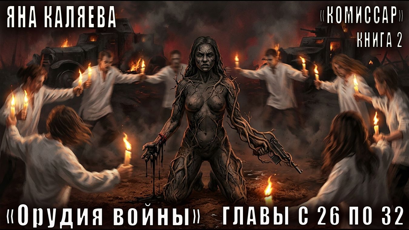 Яна Каляева «Комиссар» (книга 2) «Орудия войны» (главы с 26 по 32)