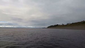 Рыбалка на Енисее. Невод. Добыли покушать.