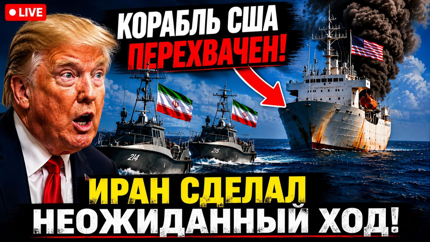 ИРАН ПОШЁЛ НА ОПАСНЫЙ ШАГ ВО ВРЕМЯ ВИЗИТА ТРАМПА В КИТАЙ..