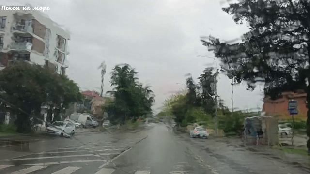 Дождливая поездка. Пасмурно, дождливо и холодно. Май 2026 года. Сириус-Адлер.