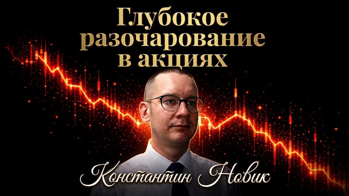 Глубокое разочарование в акциях - Константин Новик