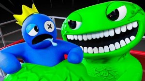 РАДУЖНЫЕ ДРУЗЬЯ - ПОБЕГ ИЗ ТЮРЬМЫ БАРРИ! # Garten of Ban Ban Rainbow Friends - Анимации на русско