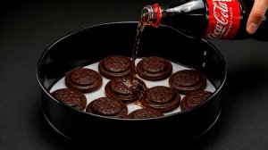 Замечательный рецепт из колы и печенья Jaffa. Прекрасный десерт, который не требует выпечки