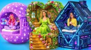 ЦЕЛИ ДЛЯ КОМНАТЫ?! ✨🏠 От БЕСПОРЯДКА к КОМНАТЕ МЕЧТЫ: Преображение + Удивительные Хаки