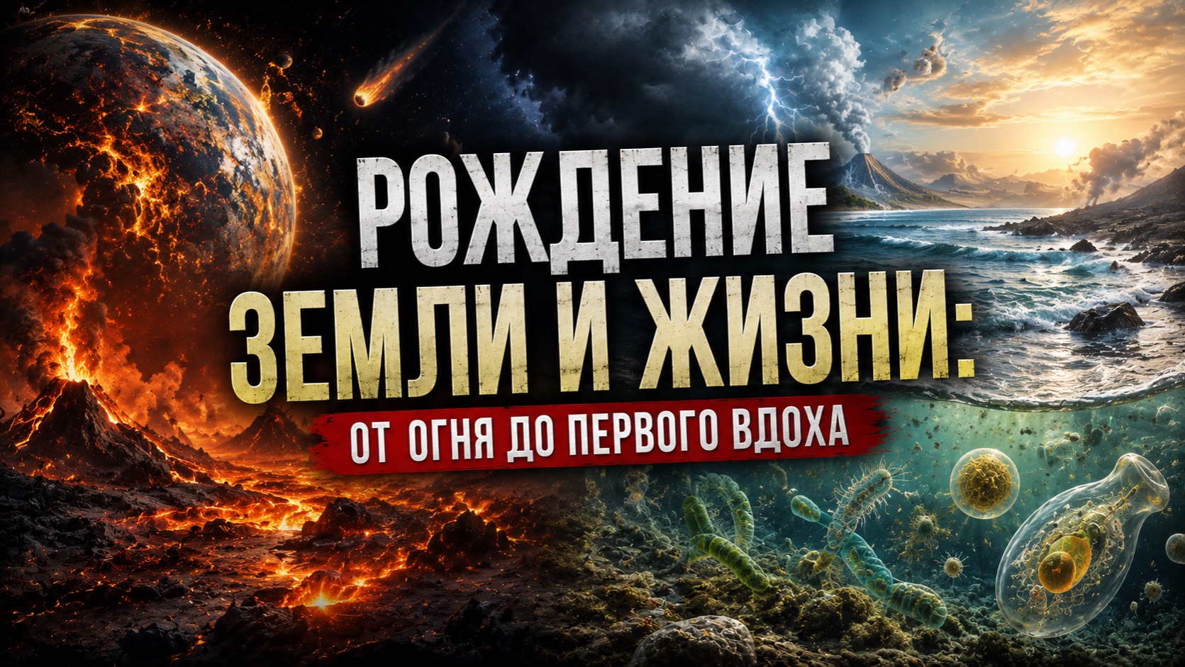 Рождение Земли и Жизни: от огня до первого вдоха | Документальный Фильм
