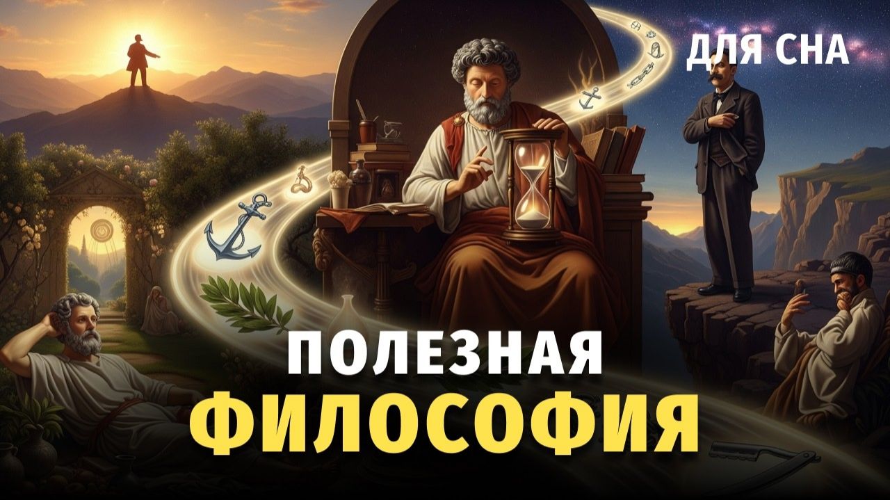 ✨ Лучшее из философии# 20 постулатов для счастья и устойчивости 🌙 Лекция для сна