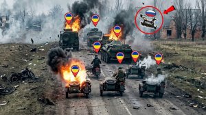 Колонна украинских ATV и бронетехники вошла на российские позиции — затем всё изменилось