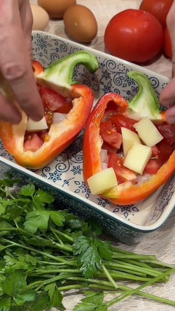 Фаршированные перцы 🌶️