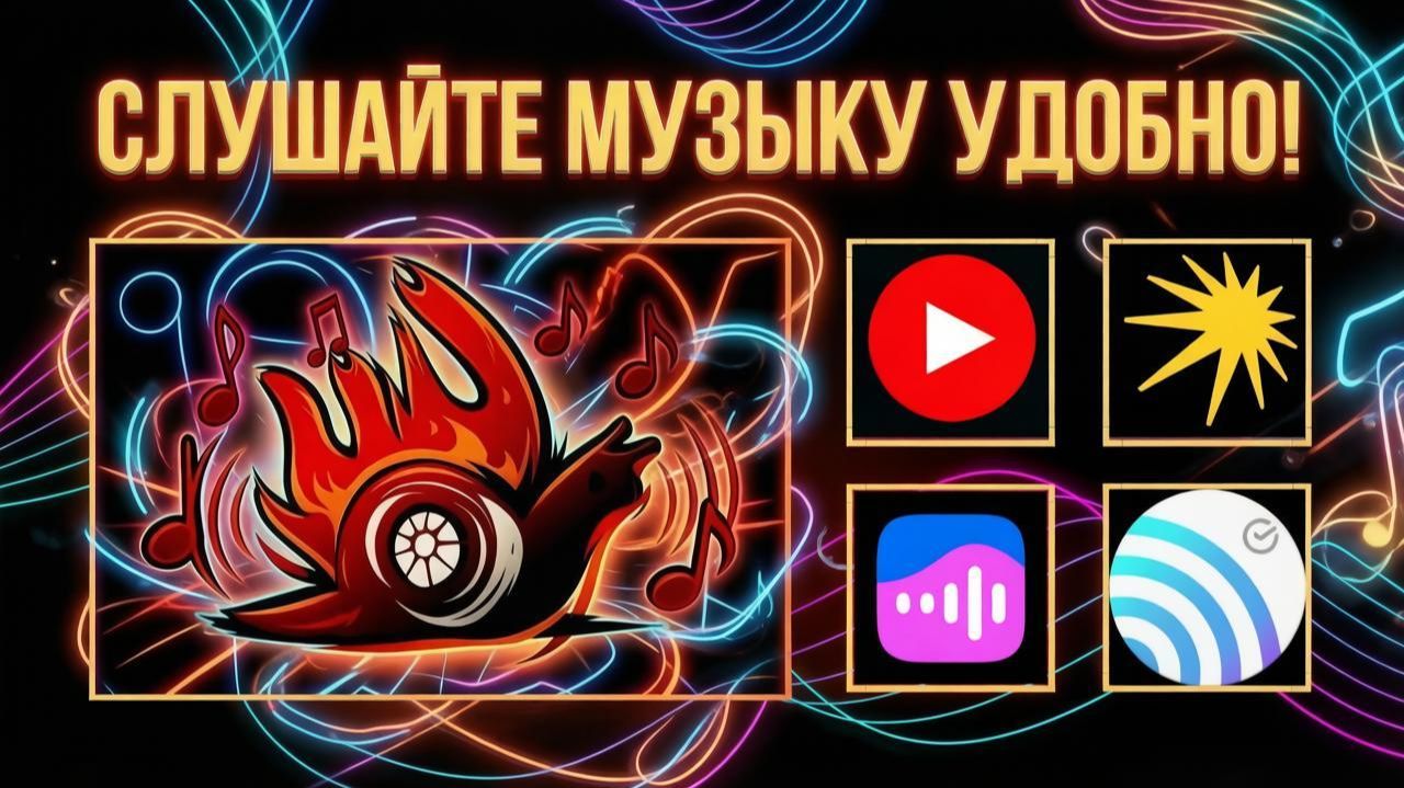 Слушайте удобно Yandex, VK Music, SoundCloud, Deezer, Звук, Youtube Music, WebDav