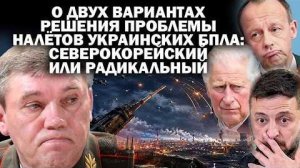 О двух вариантах решения проблемы налётов украинских БПЛА; север-корейский и радикальный