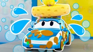 Полицейская в грязи, её нужно отмыть! # Автомойка