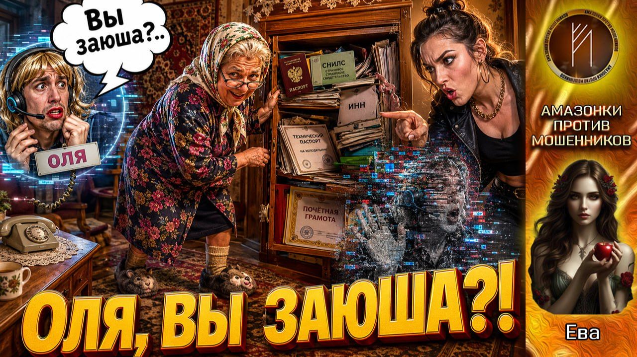 ЕВА / Мошенники пришли за бабушкой и пожалели