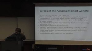 Vinay Lal - Moral & Political Thought of Gandhi, Lecture 18 of 19, May 31, 2016