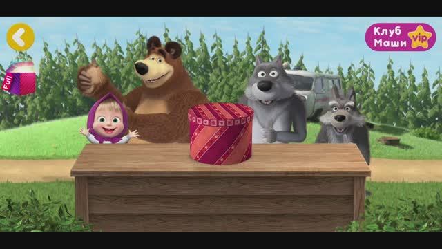 Маша и медведь - 3 - про пиццу 2