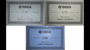 Обзор трёх гитар Yamaha С40 Yamaha С70 и Yamaha С80