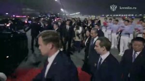 President of Russia Putin arrived in the People’s Republic of China on an official visit, May 19