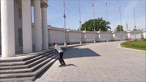Агрессивные ролики на ВДНХ