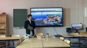 Студент исполняет песню на карельском языке. СПб ГБПОУ АИТУ (бывший СПб ГБПОУ СПб ТКУиК)