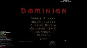 Dominion Pre-Alpha | Ironman. Одна жизнь! Элементалист