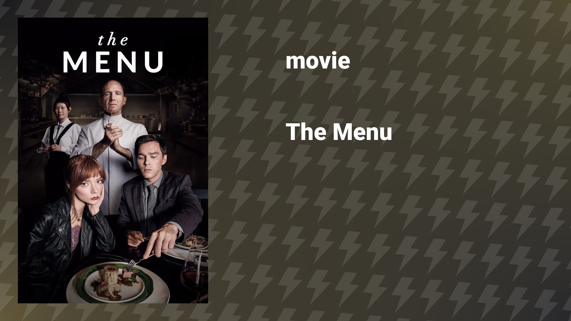 The Menu (movie, 2022) смотреть онлайн