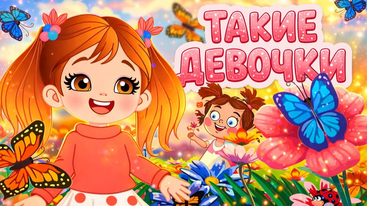 Песенки для девочек 2026 🎀 Сборник песен и мультфильмов для девочек 🌺