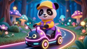 🚘ВЕСЁЛЫЕ ГОНКИ С ПАНДОЧКОЙ! РАЗВИВАЮЩИЙ МУЛЬТИК ДЛЯ ДЕТЕЙ!🧸