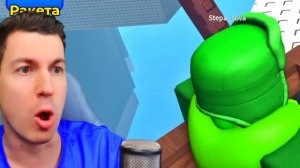 Владус и Лёня. Не УРОНИ Тележку ВНИЗ в Роблокс! Симулятор БЕЗУМИЯ Roblox
