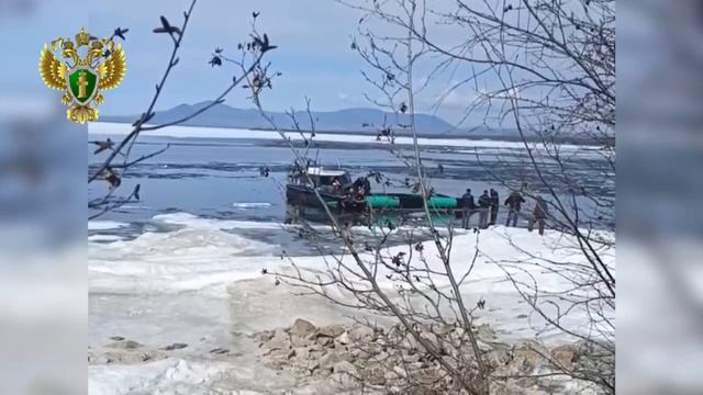 Место трагедии на Байкале