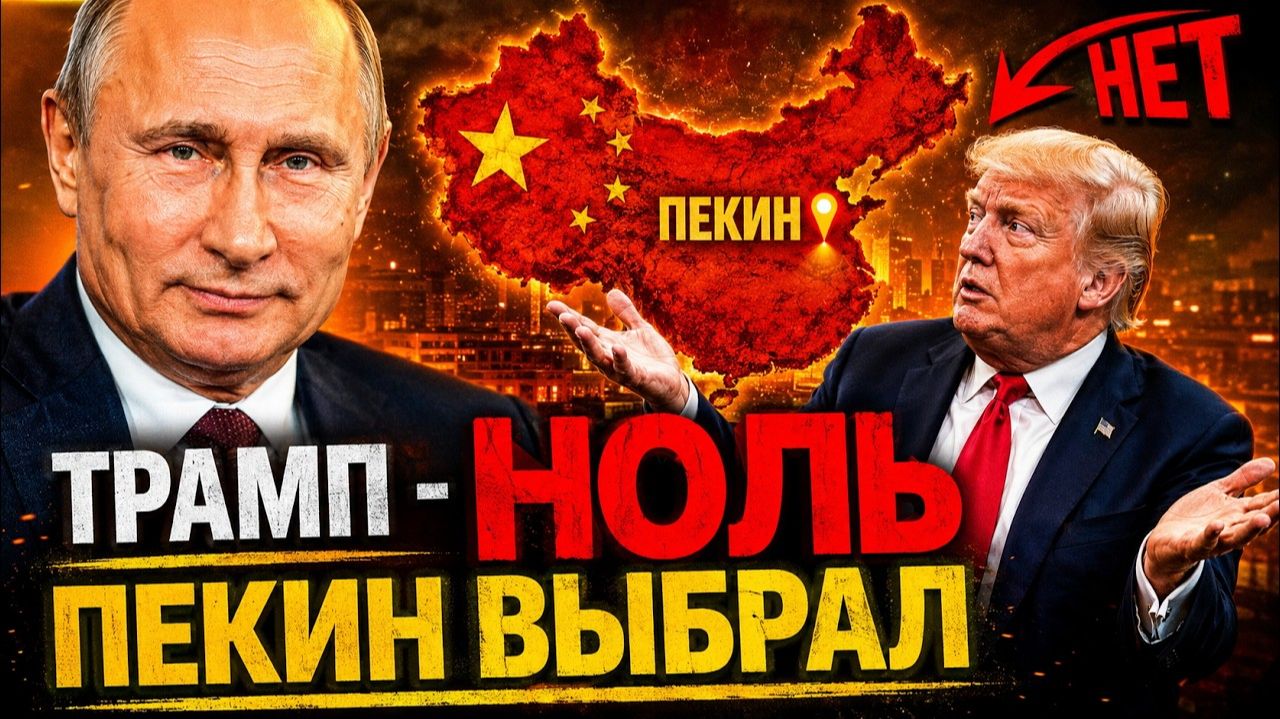 ПЕКИН ВЫБРАЛ ПУТИНА! РОССИЯ ВЕРНУЛА СЕБЕ ИНСТРУМЕНТ АРЕСТА!