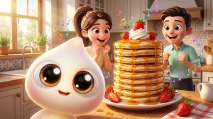 Луми - Песня про БЛИНЧИКИ 🥞 Музыкальный мультик для детей