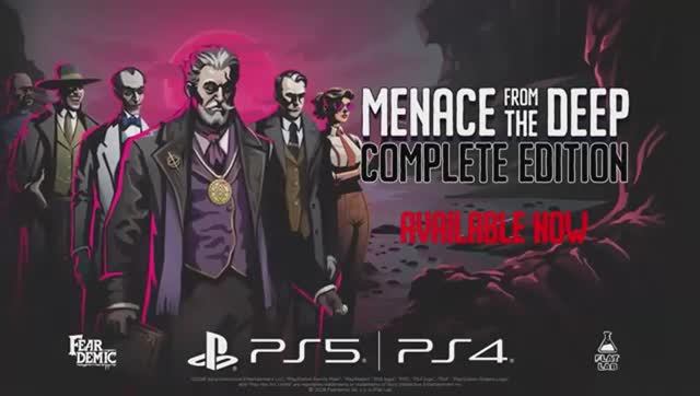 Полное издание Menace From The Deep — трейлер к выходу игры на PS5 и PS4