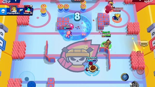 лайм играет в Brawl Stars